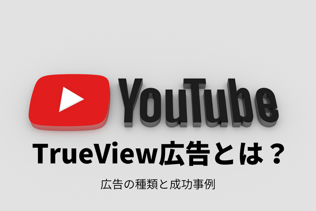 YouTubeのTrueView広告とは？広告の種類と成功事例